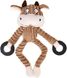 Плюшеві іграшки для домашніх тварин «Зебра, олень, мавпа» Derby