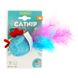 Іграшка для котів Barksi Catnip Курча з запахом котячої м'яти 15 см, X-Small