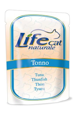 Влажный корм для котов LifeNatural Тунец (tuna), 70 г LifeNatural