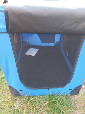 Мягкая клетка-переноска для крупных собак Pet Travel Blue-black PetTravel
