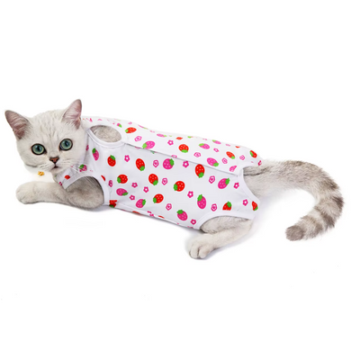 Одежда для кошек после операции Longnew Pet Strawberry Longnew Pet