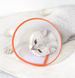 Ветеринарний комір для собак і котів Derby Adjustable Pet Recovery E-collar, 10-16 см