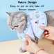 Ветеринарний комір для котів і малих собак Wang Sheng Meow Elizabeth Collar, Blue, M, 28-32 см