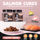 Лакомство для кошек UNIQ PETS CAT SNACKS PURRY Кубики из лосося, курица, лосось, 200 г