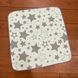 Багаторазова пелюшка Pelushka Mint Stars, 60х60 см