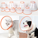 Ветеринарний комір для собак і котів Derby Adjustable Pet Recovery E-collar, 10-16 см