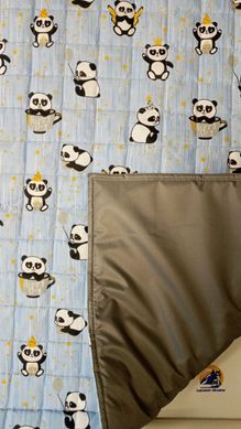Багаторазові пелюшки Pandas - grey (Україна)