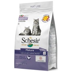 Сухий монопротеіновий корм для літніх котів Schesir Cat Mature Schesir