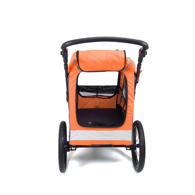 Коляска для домашніх тварин (до 35 кг) Bestopet (Люпосанчик) BS-RL-02 Orange зі знімним столиком для грумінгу Люпосанчик