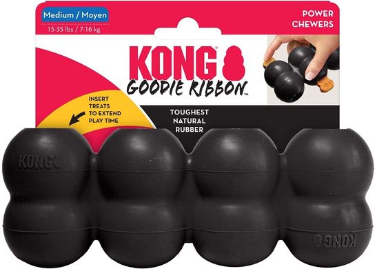 Жувальна іграшка для собак KONG Extreme Goodie Ribbon Dog Toy KONG