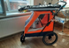 Коляска для домашніх тварин (до 35 кг) Bestopet (Люпосанчик) BS-RL-02 Orange зі знімним столиком для грумінгу