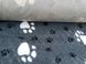 Прочный коврик Vetbed Big Paws серый, 115х160 см
