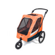Коляска для домашніх тварин (до 35 кг) Bestopet (Люпосанчик) BS-RL-02 Orange зі знімним столиком для грумінгу