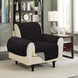 Высококачественный водонепроницаемый чехол на кресло Modern Sofa Cover Black, S: 53+183 см