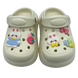 Детские сабо White Baby (джибитсы в ассортименте), 18, 17,5 см