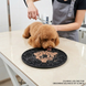 Силиконовый коврик для лизания с присосками Derby Bone Pattern Pet Licking Pad для домашних животных, Мятный, 20х20 см