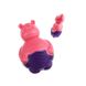Іграшка Gigwi Suppa Puppa з пищалкою для маленьких собак, цуценят і котів Гіпопотам 9 см, X-Small