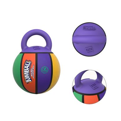 Іграшка для Собак Gigwi Jumball Баскетбольний М'яч c Гумовою Ручкою GiGwi