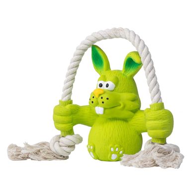 Игрушка для собак Quapas! Dog Toy Fun Rabbit with rope Quapas!