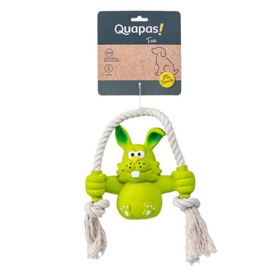 Іграшка для собак Quapas! Dog Toy Fun Rabbit with rope Quapas!