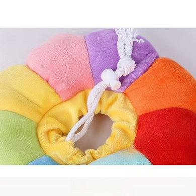 М'який комір для котів і невеликих собак SH PET Rainbow