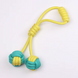 Іграшка для собак Derby Dog Rope Toy - 2 Balls with Long Handle Derby