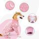Утепленная пижама для собак Wan Talk Pet Onesie PJs Slim Fit, Pink, 3XL, 70 см, 96 см, 52 см