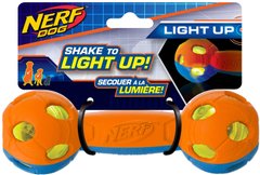 Светящаяся гантеля для собак Nerf Dog 7in LED Bash Barbell Nerf Dog