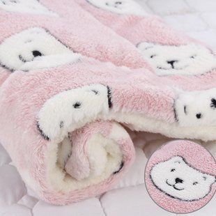 Плед для домашніх тварин Soft Pet Bed Cushion, Pink Bear Derby