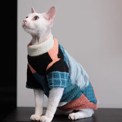 Теплий светр для котів і собак PawsMundo Orange