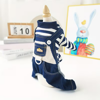 Комбінезон для собак ZiHao Pet, Dark Blue