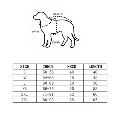 Теплая зимняя одежда для собак Wan Talk Winter Warm High Collar Dog Bordo Clothes с высоким воротником Wan talk
