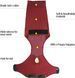 Гігієнічні труси/комбінезон для собак WanTalk Full Body Dog Diaper, Wine Red, 2XS, 28-32 см, 40-48 см