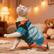 Теплий светр для котів і собак PawsMundo Orange, 2XL, 41 см, 43 см, 24 см