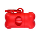 Диспенсер для пакетов Bone Shape Dog Poop Bag Dispenser (без пакетов), Красный