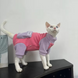 Флисовый комбинезон для кошек Purple Pink, XL, 43 см, 39 см, 30 см