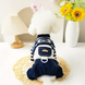 Комбінезон для собак ZiHao Pet, Dark Blue, L, 33 см, 38 см, 26 см