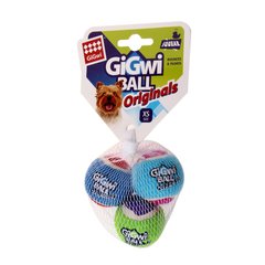 Игрушка для Собак Gigwi Ball Originals Мяч с Пищалкой Набор из 3 шт 4 см GiGwi