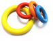 Игрушка-кольцо для собак Derby Rubber Dog Ring Toy, Оранжевый, Small