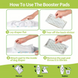 Вкладиші для підгузків для собак Fzxdept Pet Booster Pad, L, 100 шт.