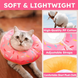 Мягкий воротник для кошек и небольших собак Taimei Pink Donut, M, 17-27 см