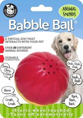 Інтерактивна іграшка-м'яч для собак Pet Qwerks Animal Sounds Babble Ball Pet Qwerks Toys