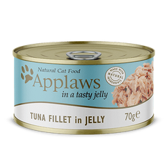 Консервований корм для котів Applaws Tuna Fillet in Jelly з тунцем Applaws