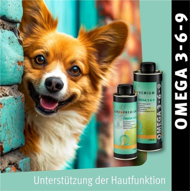 LUPO OMEGA 369 Premium добавка для шкіри, шерсті та імунної системи для собак і котів Luposan