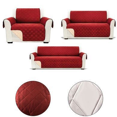 Високоякісний водонепроникний чохол на диван Modern Sofa Cover Bordo