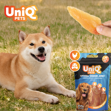 Лакомство для собак UniQ PETS Вяленое куриное м'ясо UniQ PETS