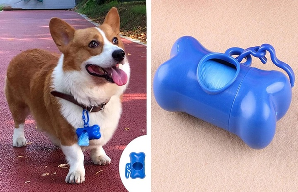 Диспенсер для пакетів Bone Shape Dog Poop Bag Dispenser (без пакетів) Derby