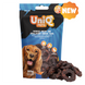 Ласощі для собак UniQ PETS М'ясо конини на колагенових кільцях 5 см, конина, 80 г