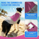 Летняя охлаждающая одежда для собак Derby Summer Dog Cooling Clothes, Grey-Pink, S, 40-43 см, 50-58 см, 40 см