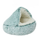 Плюшева лежанка Люпосанчик Green Plush Pet Bed для котів і собак, 2XL, d - 120 см